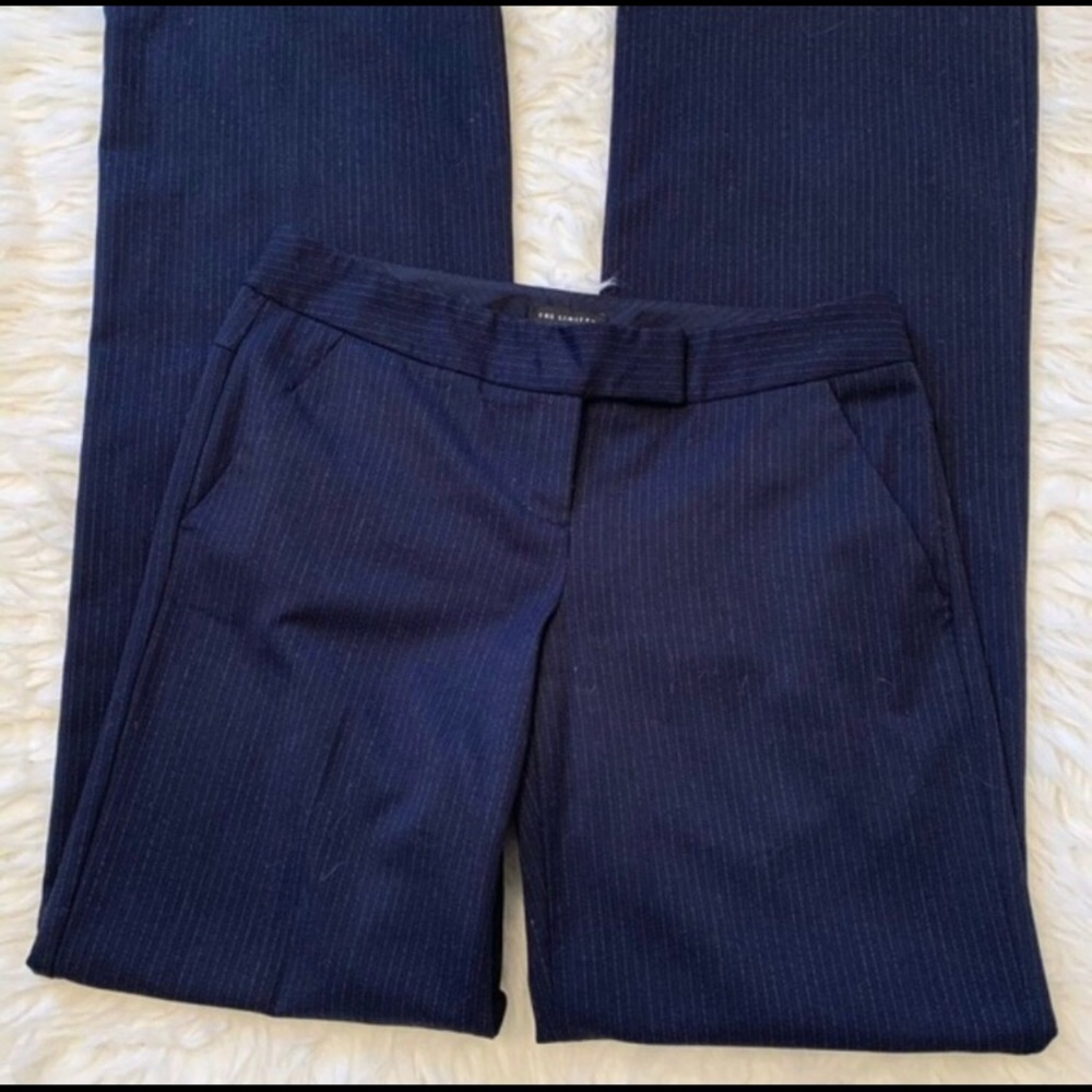 The Limited Cassidy Fit Pinstripe Bootcut Pants